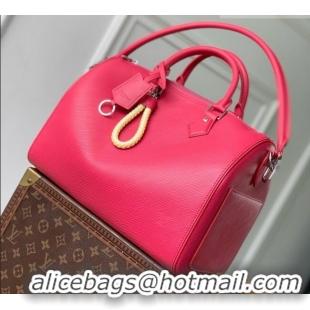 Best Price Louis Vuitton Speedy Soft 30 Bag in Rose Miami Cowhide Leather M29466 2026