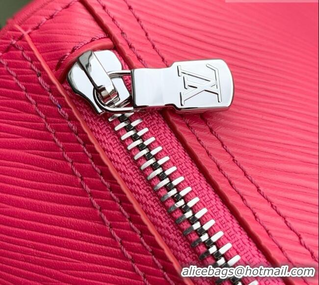 Best Price Louis Vuitton Speedy Soft 30 Bag in Rose Miami Cowhide Leather M29466 2026