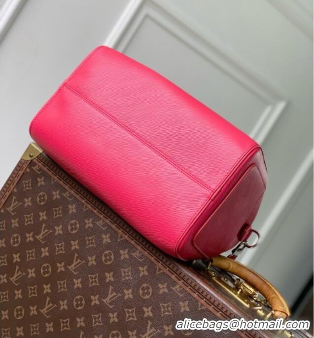 Best Price Louis Vuitton Speedy Soft 30 Bag in Rose Miami Cowhide Leather M29466 2026