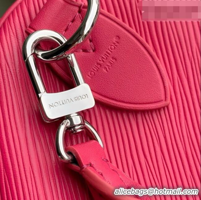 Best Price Louis Vuitton Speedy Soft 30 Bag in Rose Miami Cowhide Leather M29466 2026