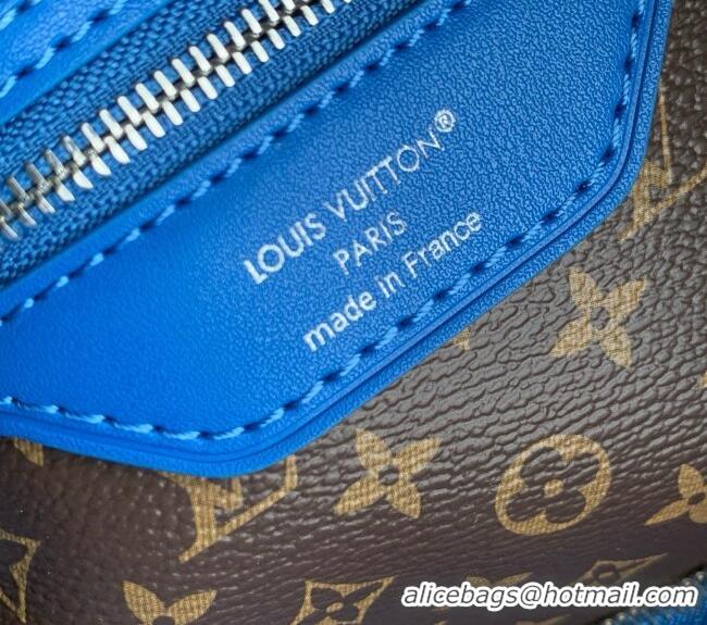 Top Grade Louis Vuitton Speedy Soft 30 Bag in Ocean Blue Cowhide Leather M29096 2026