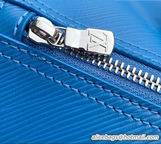 Top Grade Louis Vuitton Speedy Soft 30 Bag in Ocean Blue Cowhide Leather M29096 2026