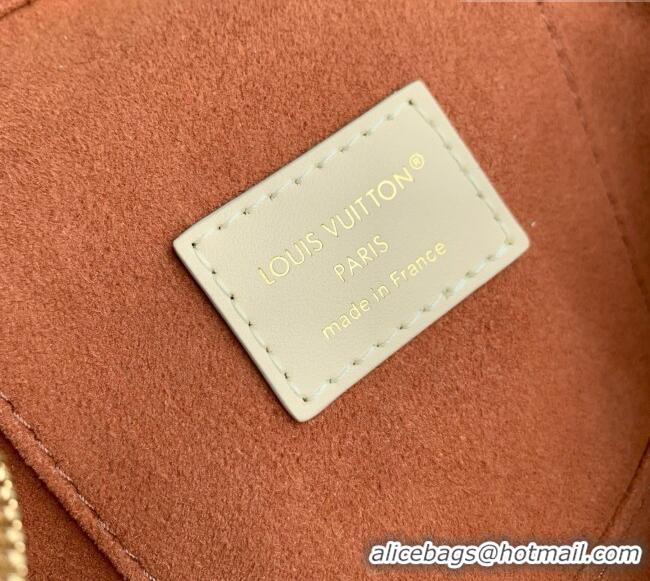 Good Looking Louis Vuitton Vanity Chain Pouch in Banana Calfskin Leather M29051 2026