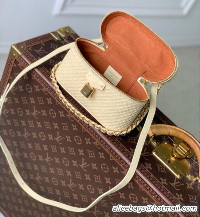 Good Looking Louis Vuitton Vanity Chain Pouch in Banana Calfskin Leather M29051 2026