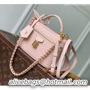 Fashion Discount Louis Vuitton Vanity Chain Pouch in Pink Calfskin Leather M29344 2026