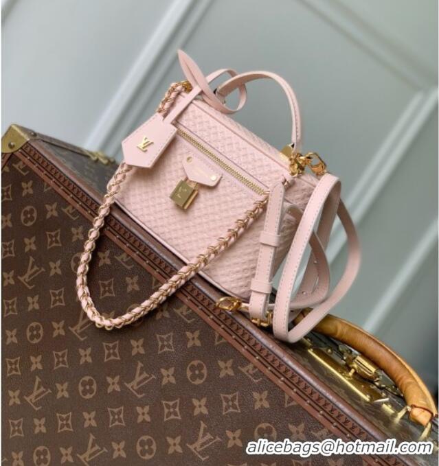 Fashion Discount Louis Vuitton Vanity Chain Pouch in Pink Calfskin Leather M29344 2026