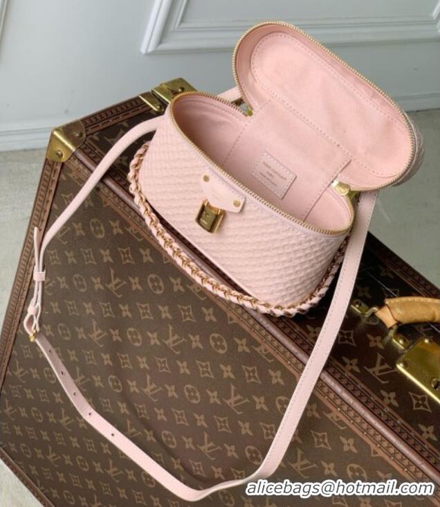 Fashion Discount Louis Vuitton Vanity Chain Pouch in Pink Calfskin Leather M29344 2026