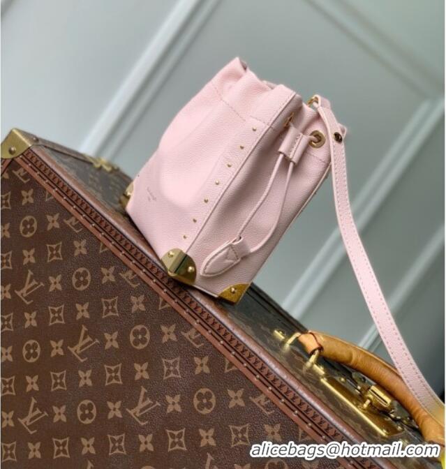 Best Product Louis Vuitton Nano Noe Trunk in Rose Petal Calfskin Leather M2A067 2026