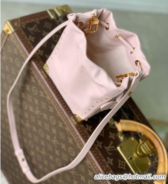 Best Product Louis Vuitton Nano Noe Trunk in Rose Petal Calfskin Leather M2A067 2026
