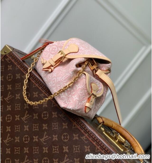 Promotional Louis Vuitton Odyssee PM Bag in Monogram Emblème Rose Ruban Jacquard Textile M29974 2026