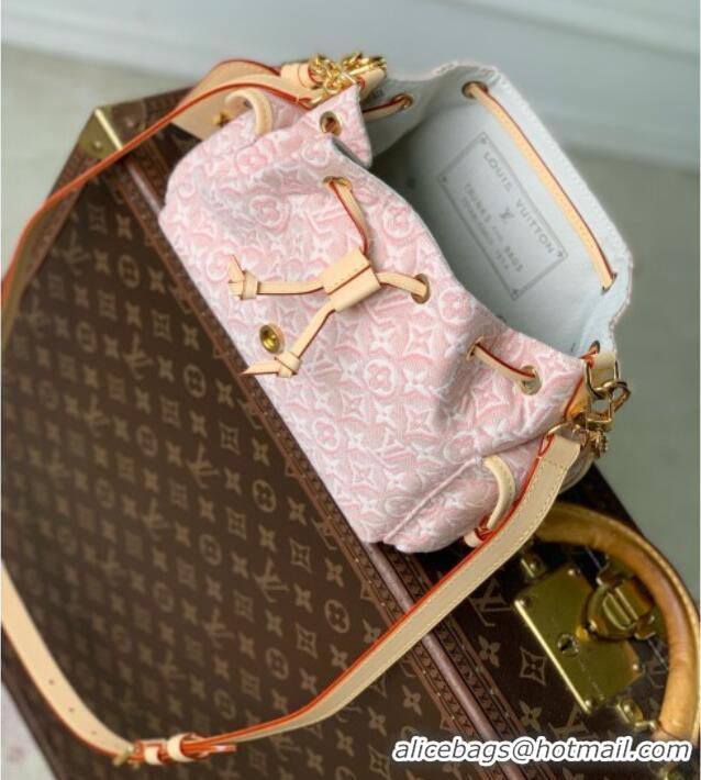 Promotional Louis Vuitton Odyssee PM Bag in Monogram Emblème Rose Ruban Jacquard Textile M29974 2026
