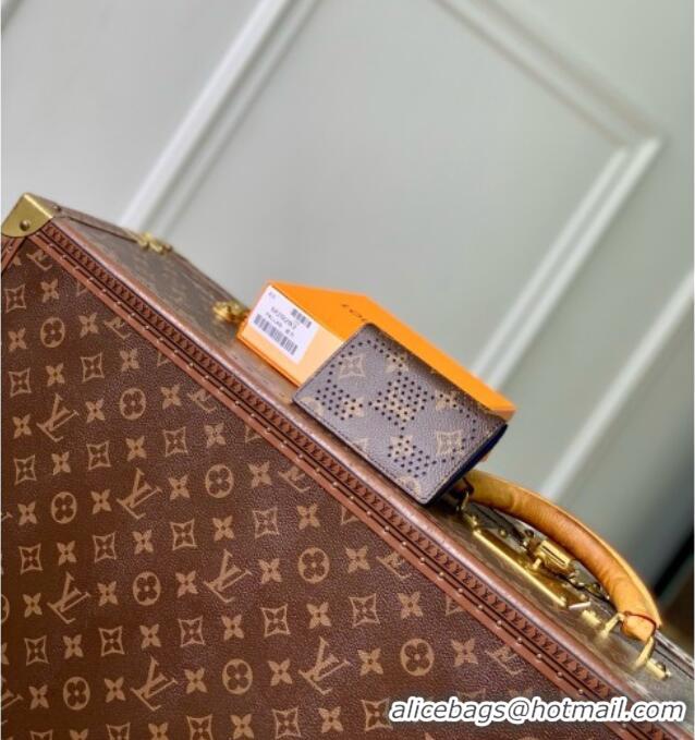 Market Sells Louis Vuitton Pocket Organizer in Monogram/Blue Monogram Grid Canvas M29283 2026