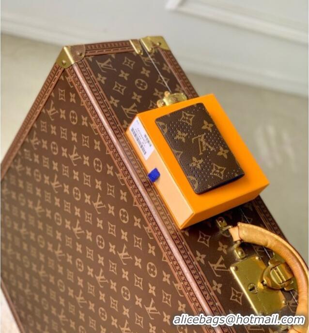 Market Sells Louis Vuitton Pocket Organizer in Monogram/Blue Monogram Grid Canvas M29283 2026