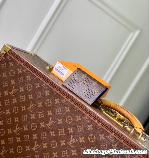 Market Sells Louis Vuitton Pocket Organizer in Monogram/Blue Monogram Grid Canvas M29283 2026