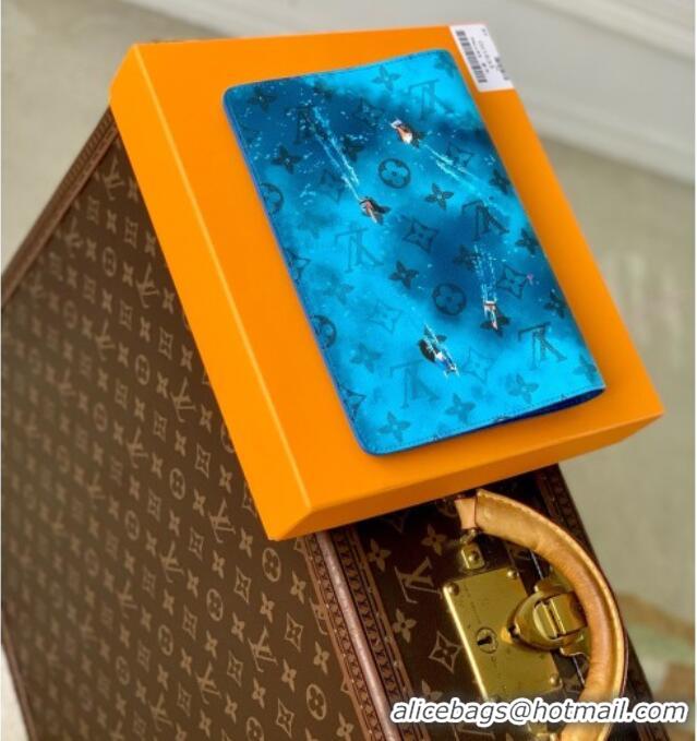Market Sells Louis Vuitton Emily Notebook Cover in Catamaran Canvas GI1633 Blue 2026