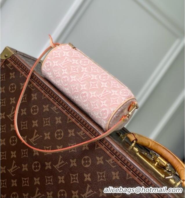Best Price Louis Vuitton Pochette Papillon in Monogram Emblème Rose Ruban Jacquard Textile M29881 2026