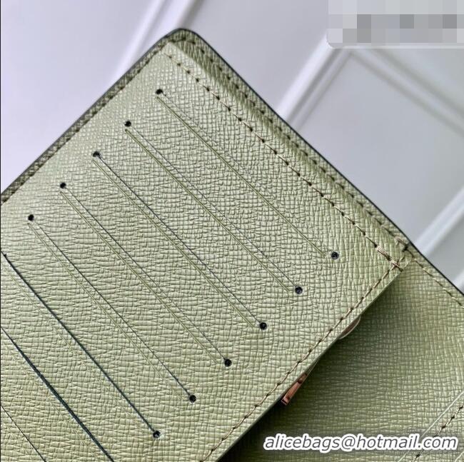 Best Quality Louis Vuitton Brazza Wallet in Monogram Eclipse Canvas M28815 Khaki Green/Black 2026