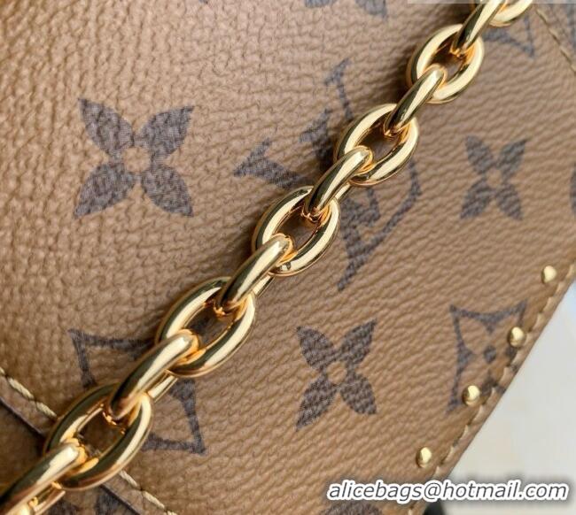 Top Grade Louis Vuitton Vanity Pouch Trunk Bag in Monogram Reverse Canvas M29548 2026