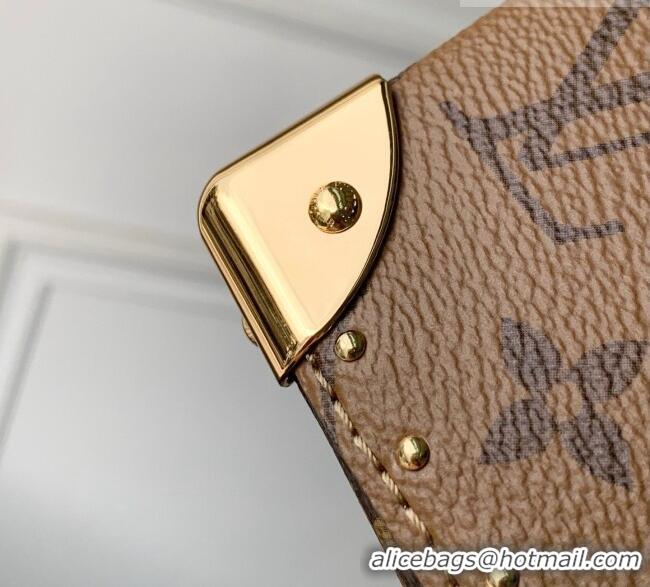 Top Grade Louis Vuitton Vanity Pouch Trunk Bag in Monogram Reverse Canvas M29548 2026
