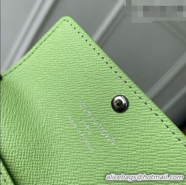 Best Price Louis Vuitton Key Case in Reactive Baseball Monogram Canvas M2A351 Green 2026
