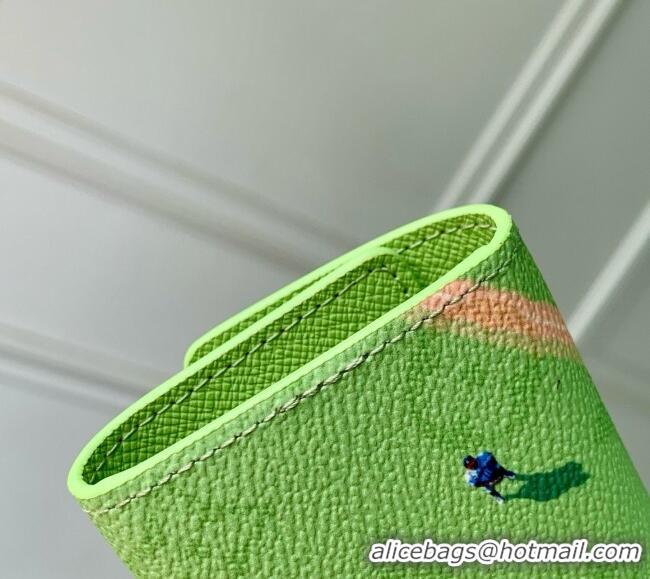 Best Price Louis Vuitton Key Case in Reactive Baseball Monogram Canvas M2A351 Green 2026