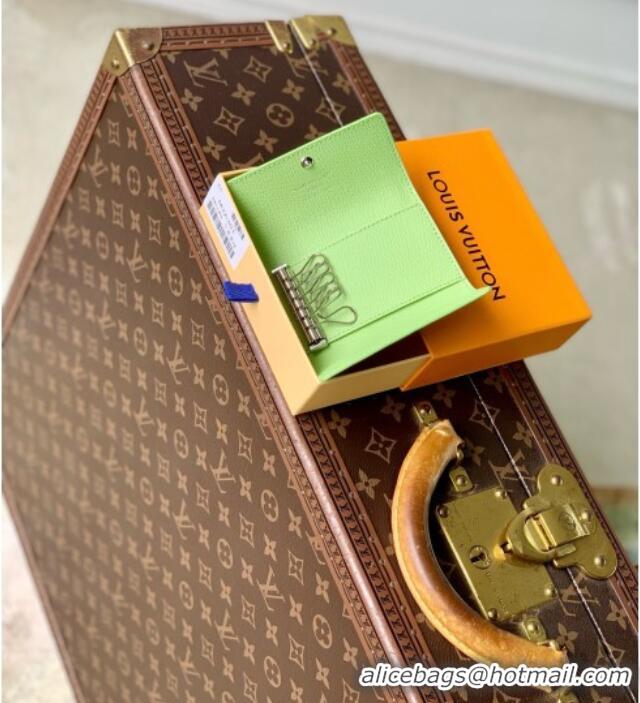 Best Price Louis Vuitton Key Case in Reactive Baseball Monogram Canvas M2A351 Green 2026
