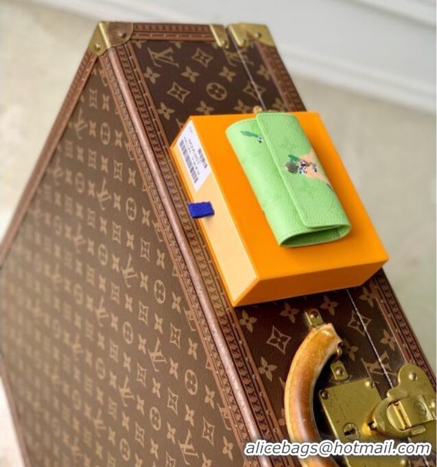 Best Price Louis Vuitton Key Case in Reactive Baseball Monogram Canvas M2A351 Green 2026