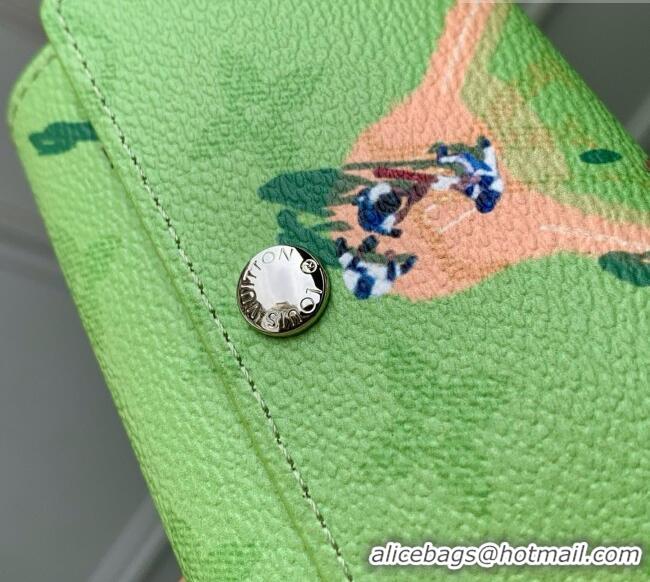 Best Price Louis Vuitton Key Case in Reactive Baseball Monogram Canvas M2A351 Green 2026