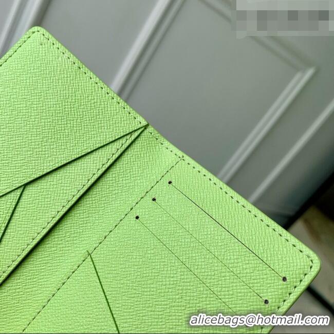 Promotional Louis Vuitton Pocket Organizer in Reactive Baseball Monogram Canvas M2A342 Green 2026