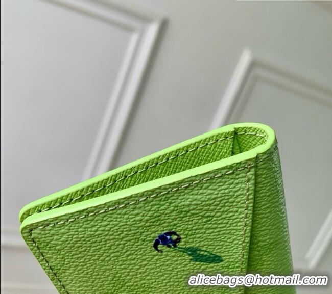 Promotional Louis Vuitton Pocket Organizer in Reactive Baseball Monogram Canvas M2A342 Green 2026