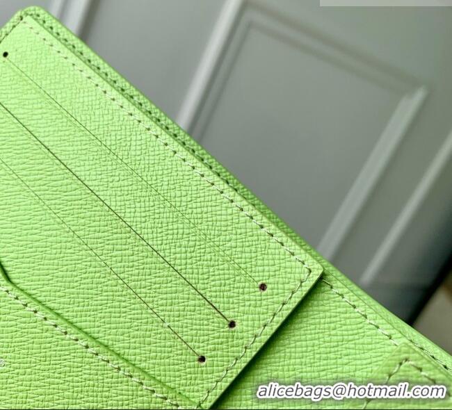 Buy Fashionable Louis Vuitton Slender Wallet in Reactive Baseball Monogram Canvas M2A341 Green 2026