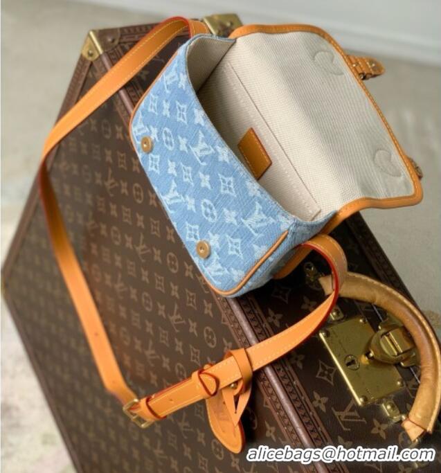 Market Sells Louis Vuitton Satchel Mini Crossbody Bag in Monogram Denim M2A647 Blue 2026