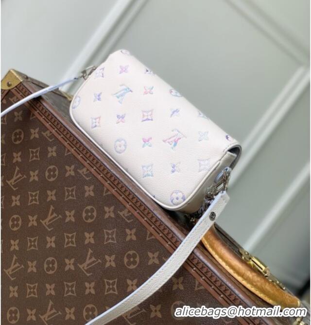 Top Quality Louis Vuitton Wallet On Chain Ivy in Link Quartz Embossed Cowhide Leather M29770 2026