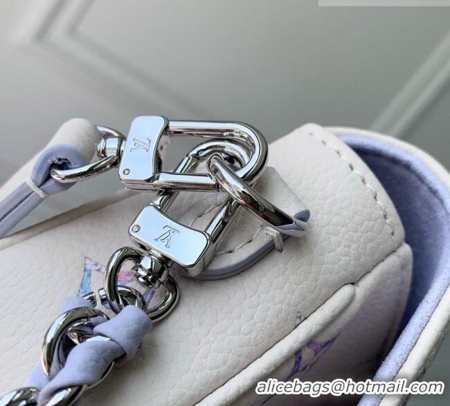 Top Quality Louis Vuitton Wallet On Chain Ivy in Link Quartz Embossed Cowhide Leather M29770 2026