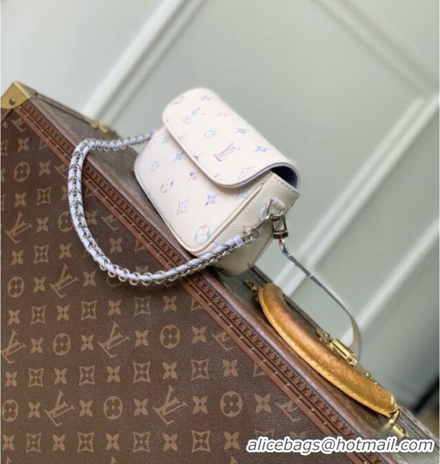 Top Quality Louis Vuitton Wallet On Chain Ivy in Link Quartz Embossed Cowhide Leather M29770 2026