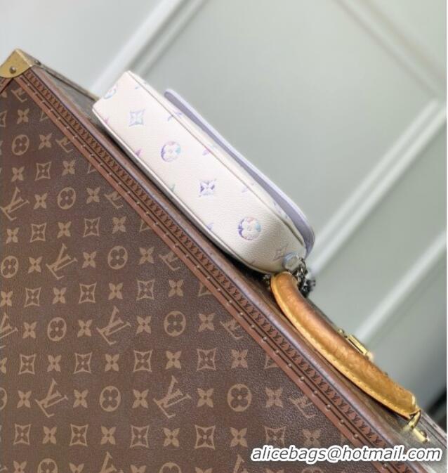 Top Quality Louis Vuitton Wallet On Chain Ivy in Link Quartz Embossed Cowhide Leather M29770 2026