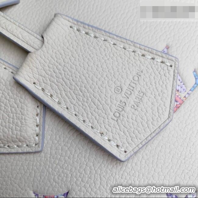 Shop Discount Louis Vuitton Alma BB Bag in Link Quartz Embossed Cowhide Leather M2A086 2026