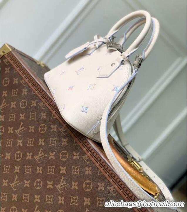 Shop Discount Louis Vuitton Alma BB Bag in Link Quartz Embossed Cowhide Leather M2A086 2026