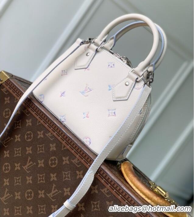 Shop Discount Louis Vuitton Alma BB Bag in Link Quartz Embossed Cowhide Leather M2A086 2026