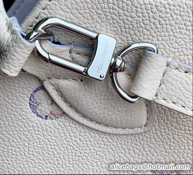 Best Grade Louis Vuitton OnTheGo PM Bag in Link Quartz Embossed Cowhide Leather M29976 2026