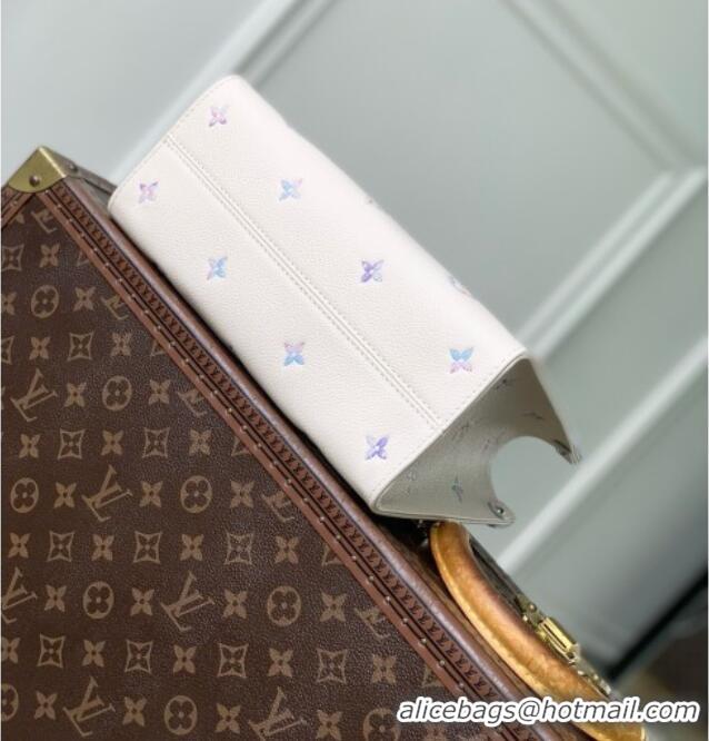 Best Grade Louis Vuitton OnTheGo PM Bag in Link Quartz Embossed Cowhide Leather M29976 2026