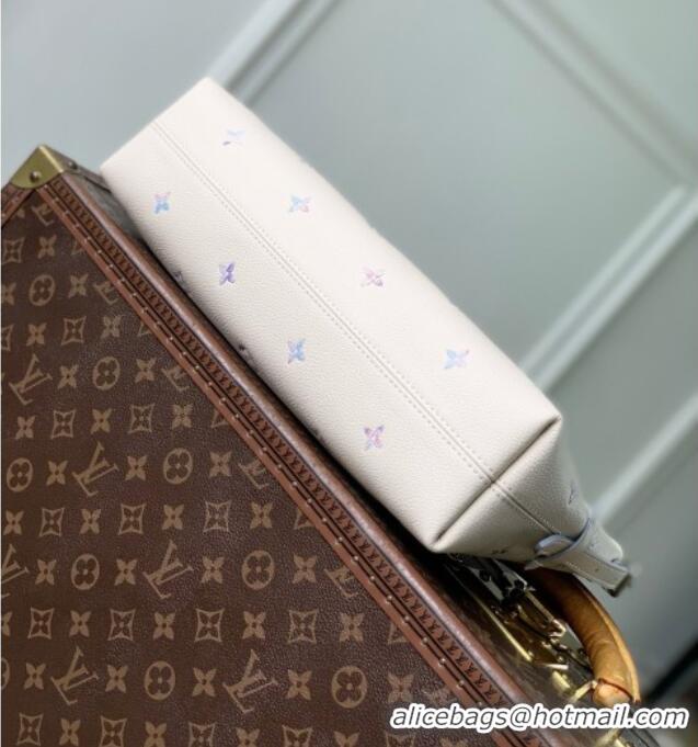 Grade Quality Louis Vuitton Carryall East-West Bag in Link Quartz Embossed Cowhide Leather M2A369 2026