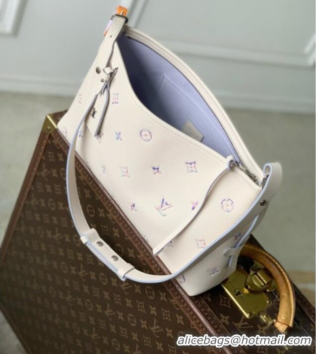 Grade Quality Louis Vuitton Carryall East-West Bag in Link Quartz Embossed Cowhide Leather M2A369 2026
