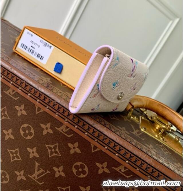 Good Looking Louis Vuitton Rosalie Coin Purse in Link Quartz Embossed Cowhide Leather M29772 2026