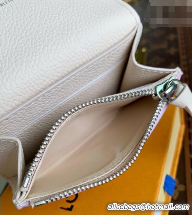Good Looking Louis Vuitton Rosalie Coin Purse in Link Quartz Embossed Cowhide Leather M29772 2026