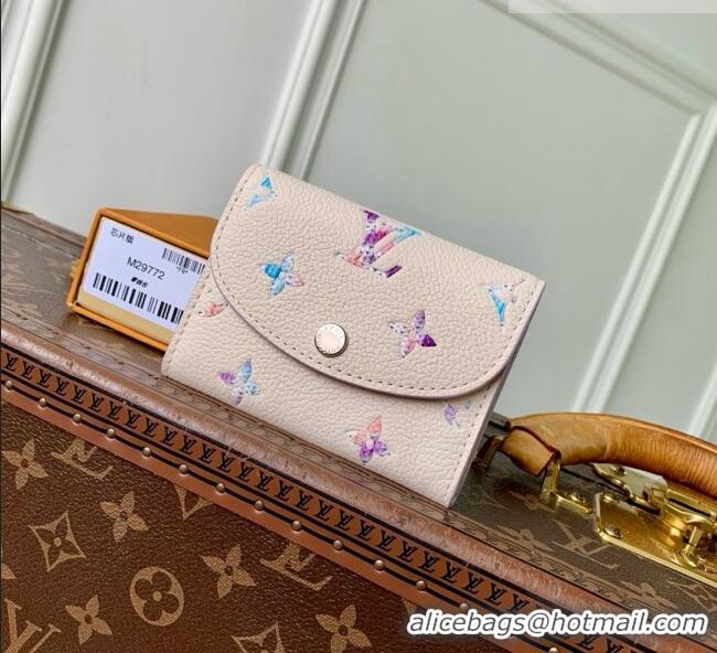 Good Looking Louis Vuitton Rosalie Coin Purse in Link Quartz Embossed Cowhide Leather M29772 2026