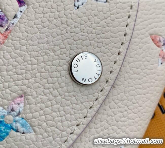 Good Looking Louis Vuitton Rosalie Coin Purse in Link Quartz Embossed Cowhide Leather M29772 2026