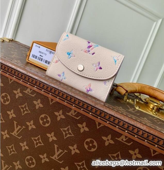 Good Looking Louis Vuitton Rosalie Coin Purse in Link Quartz Embossed Cowhide Leather M29772 2026