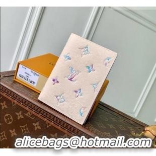 Super Quality Louis Vuitton Passport Cover in Link Quartz Embossed Cowhide Leather M29811 2026