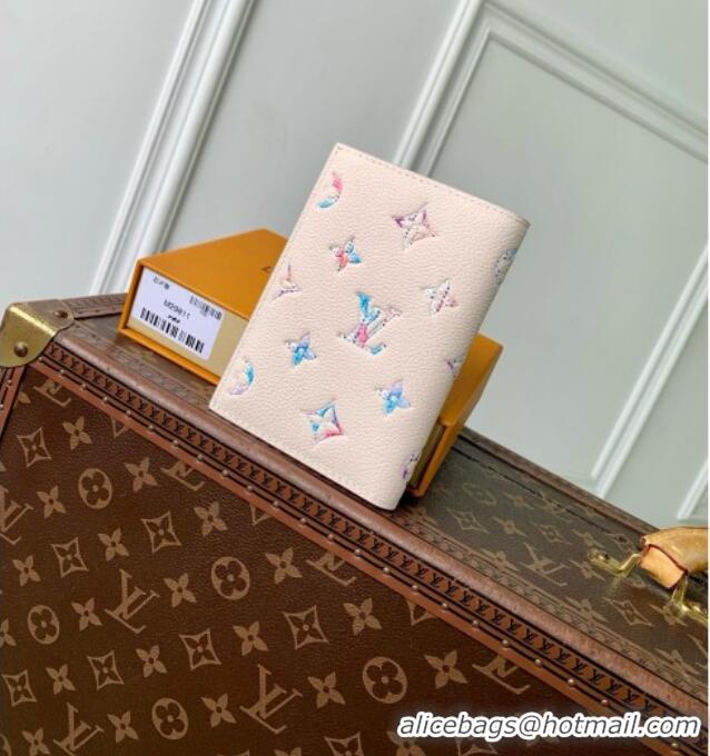 Super Quality Louis Vuitton Passport Cover in Link Quartz Embossed Cowhide Leather M29811 2026